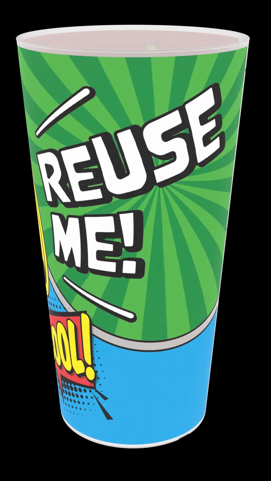 Festival Pints reusable cup manufactured in the UK