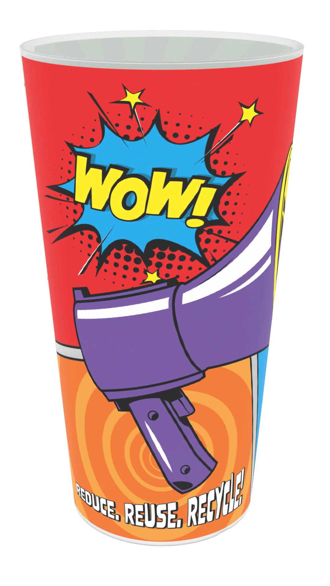 Eco-friendly reusable printed cup